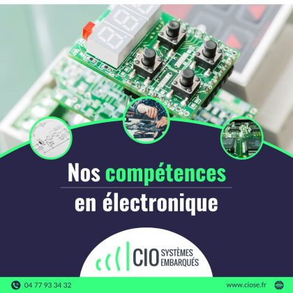 Détail de nos compétences  électroniques